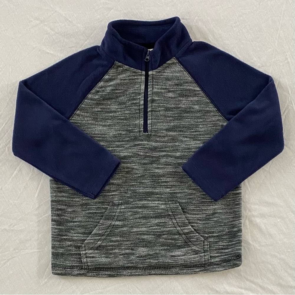 Okie Dokie Toddler & Little Boys Sweater Blue & Grey 4T